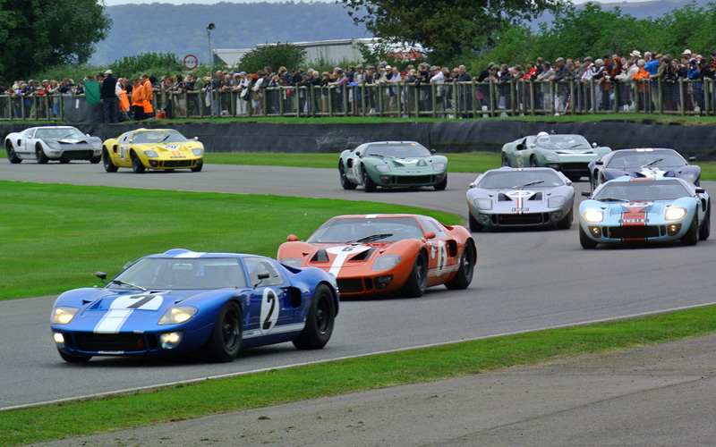 Goodwood Revival 2013 - Ford GT 40 Racing