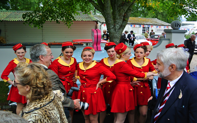 Goodwood Revival 2013 - The Glamcabs Girls