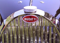 Grille of a Bugatti