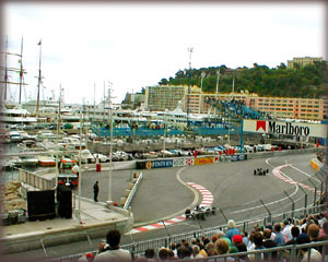 Monaco Historic Grand Prix - exit of the chicane