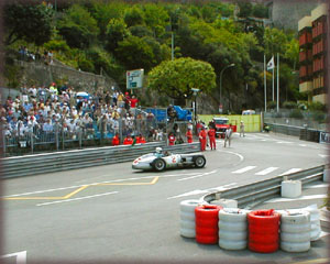 Mercedes-Benz W 196 at the Monaco Historic Grand Prix