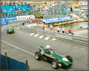 1956 Connaught Type C and 1952 Alta at the Monaco Historic Grand Prix