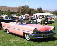1956 Lincoln Premiere Convertible at the Newport Beach Concours d'Elegance 2000