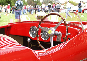 Dashboard of the 1952 Ferrari 340 Mexico Spider
