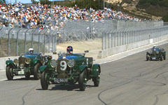 1929 Bentley 4 1/2 Litre at the Monterey Historic Automobile Races 2001