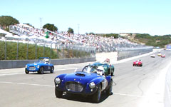 1952 Siata and 1952 Jowett Jupiter at the Monterey Historic Automobile Races 2001