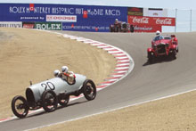 1913 Deltal, 1928 Alfa Romeo and 1932 Aston Martin at the Monterey Historic Automobile Races 2002