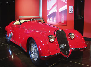 Million Dollar Cars at the Petersen Automotive Museum - 1937 Alfa Romeo 8C 2900B Spider