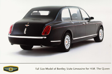 Queen Elizabeth -  Bentley State Limousine