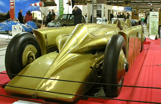 Retromobile 2003 - 1929 Golden Arrow Henry Seagrave World Speed Record Vehicle