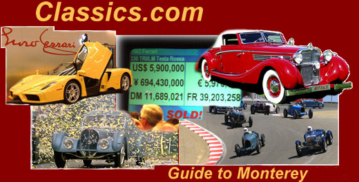 Classics.com Guide to the Monterey Weekend 2012