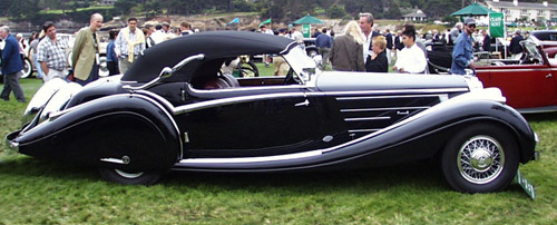 1938 Horch 853A Voll&Ruhrbeck Sport Cabriolet