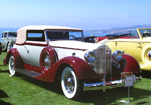Packard Victoria Convertible at Palos Verdes Concours d'Elegance