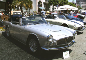 Concours on Rodeo 2001 - 1962 Maserati 3500 GT Vignale Spider and 1957 Maserati A6G Frua Spider