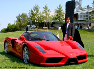 Ferrari Enzo and designer Ken Okuyama