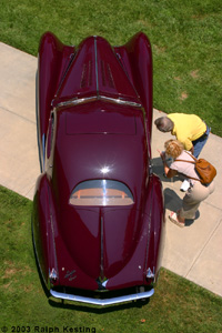 1937 Talbot-Lago T150 Teardrop Coupe